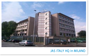 JAS ITALY HQ in MILANO