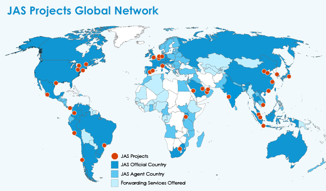 JAS Projects Global Network